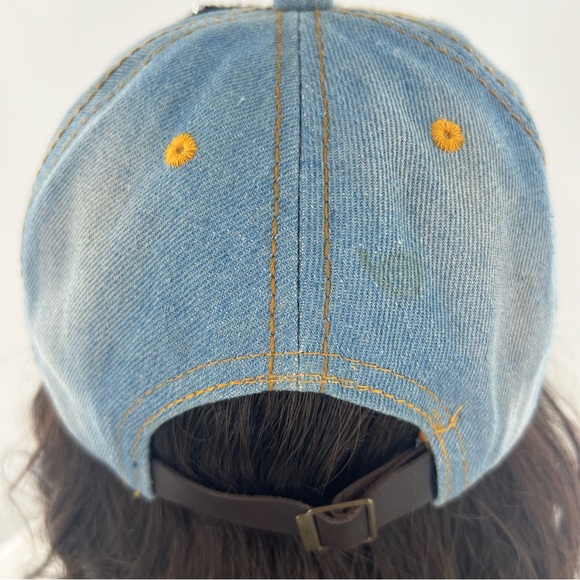 Fleur-de-lis Rhinestone Baseball Hat - Picture 10 of 10